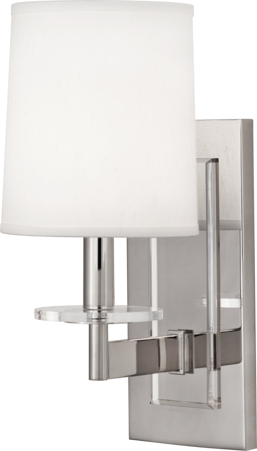 Robert Abbey - S3381 - One Light Wall Sconce - Alice - Polished Nickel w/Lucite