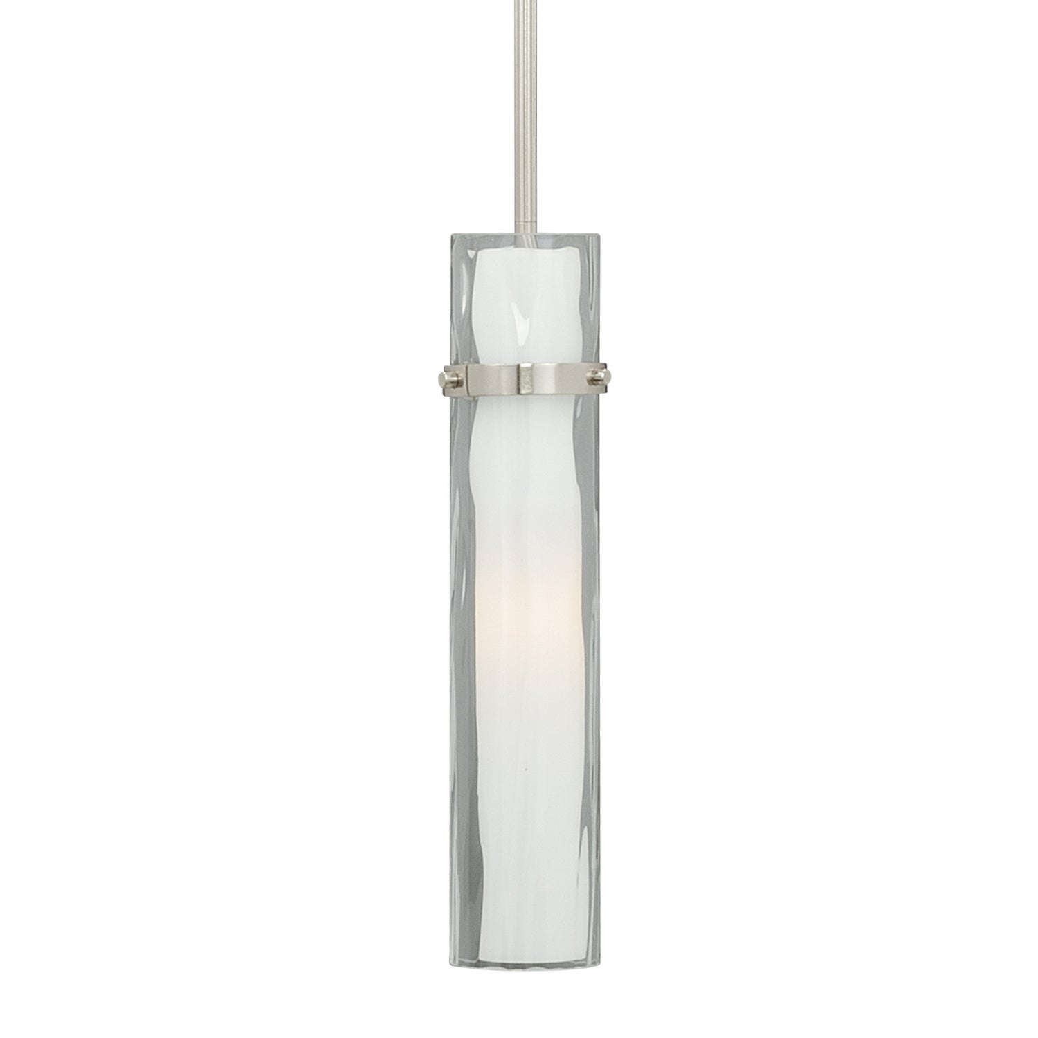 Vaxcel - P0065 - One Light Mini Pendant - Vilo - Satin Nickel