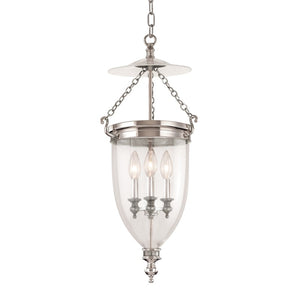 Hudson Valley - 142-PN - Three Light Pendant - Hanover - Polished Nickel