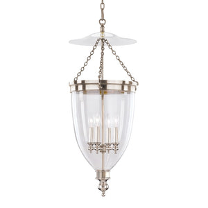 Hudson Valley - 143-PN - Four Light Pendant - Hanover - Polished Nickel