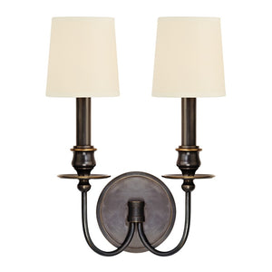 Hudson Valley - 8212-OB - Two Light Wall Sconce - Cohasset - Old Bronze