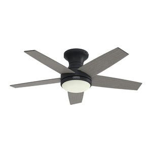 Hunter - 55100 - 44" Ceiling Fan - Dreska - Matte Black