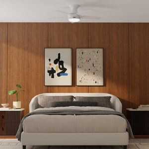 Hunter - 55100 - 44" Ceiling Fan - Dreska - Matte Black