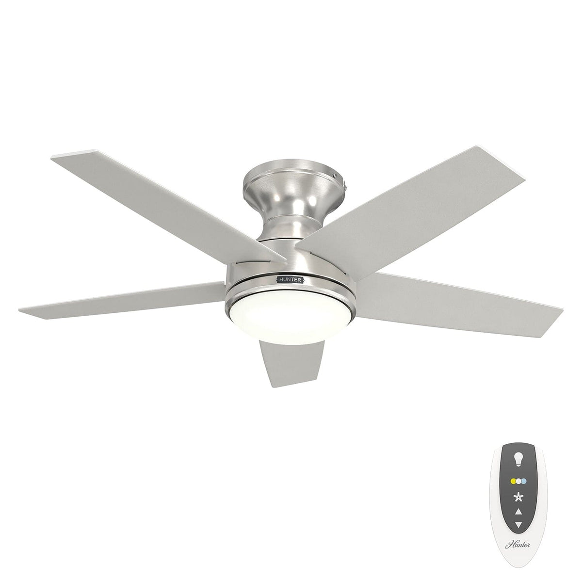 Hunter - 55100 - 44" Ceiling Fan - Dreska - Matte Black