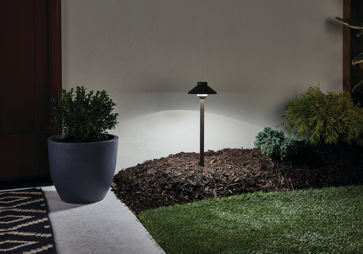 Kichler - 15820AZT27 - LED Path Light - Landscape Led - Textured Architectural Bronze