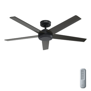 Hunter - 55150 - 52" Ceiling Fan - Embrook - Matte Black