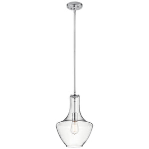 Kichler - 42141CHCLR - One Light Pendant - Everly - Chrome