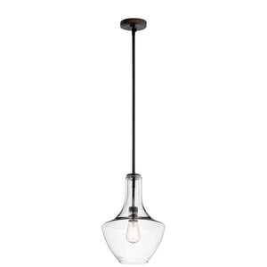 Kichler - 42141OZCLR - One Light Pendant - Everly - Olde Bronze