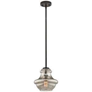 Kichler - 42167OZMER - One Light Mini Pendant - Everly - Olde Bronze