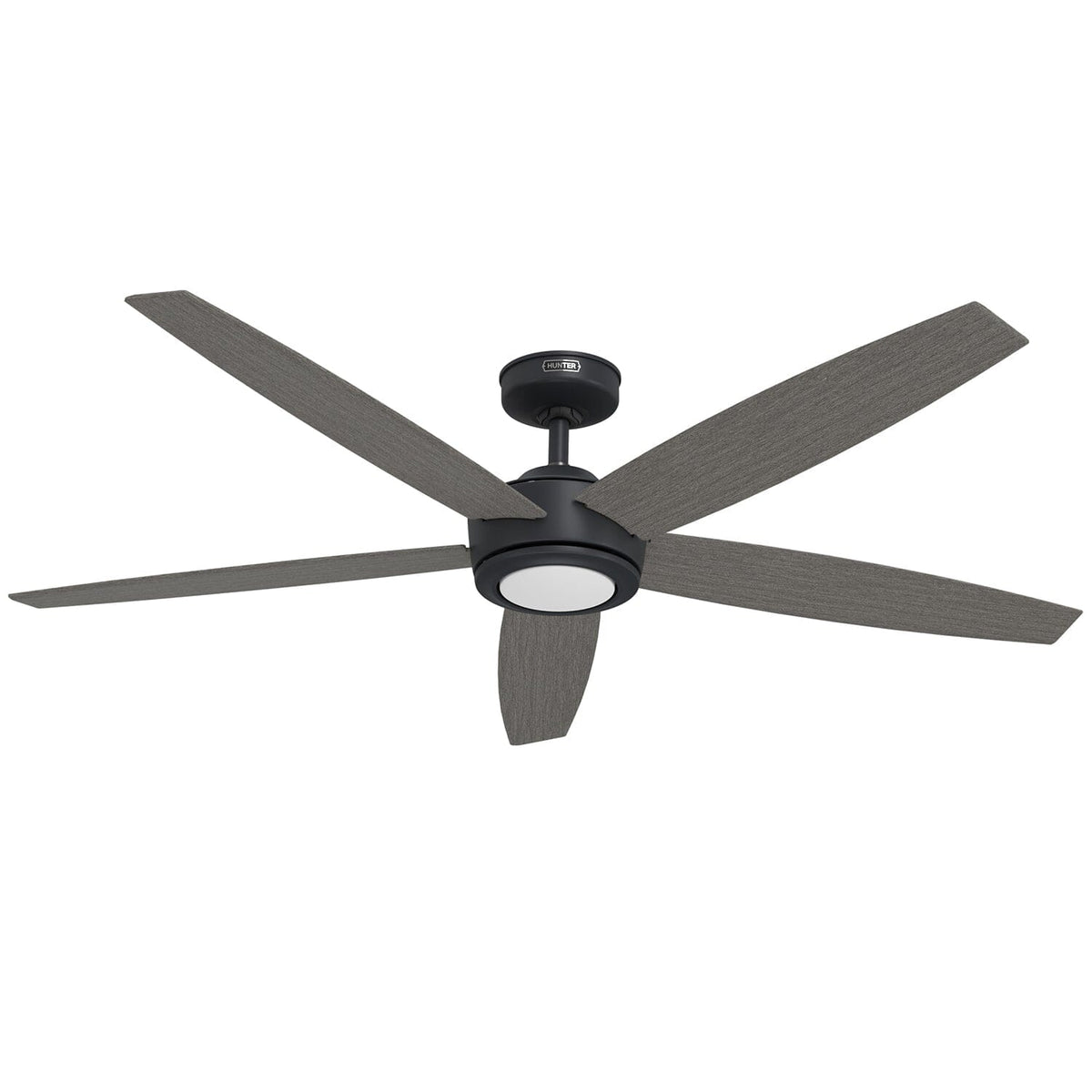Hunter - 55160 - 60" Ceiling Fan - Zavia - Matte Black
