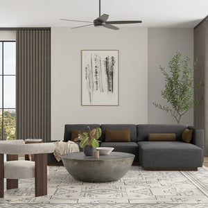 Hunter - 55160 - 60" Ceiling Fan - Zavia - Matte Black