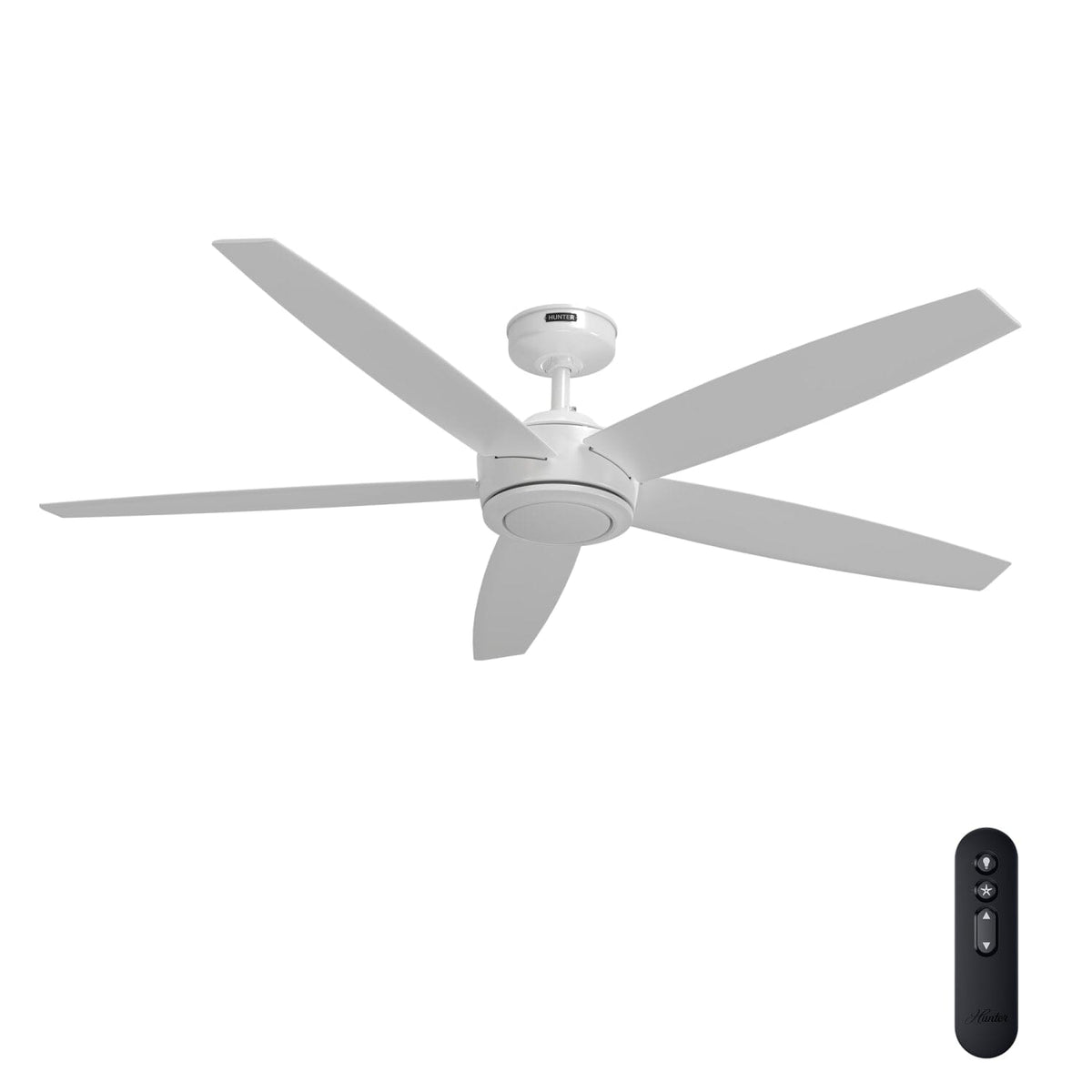 Hunter - 55160 - 60" Ceiling Fan - Zavia - Matte Black