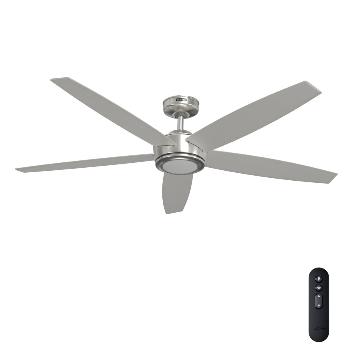 Hunter - 55160 - 60" Ceiling Fan - Zavia - Matte Black