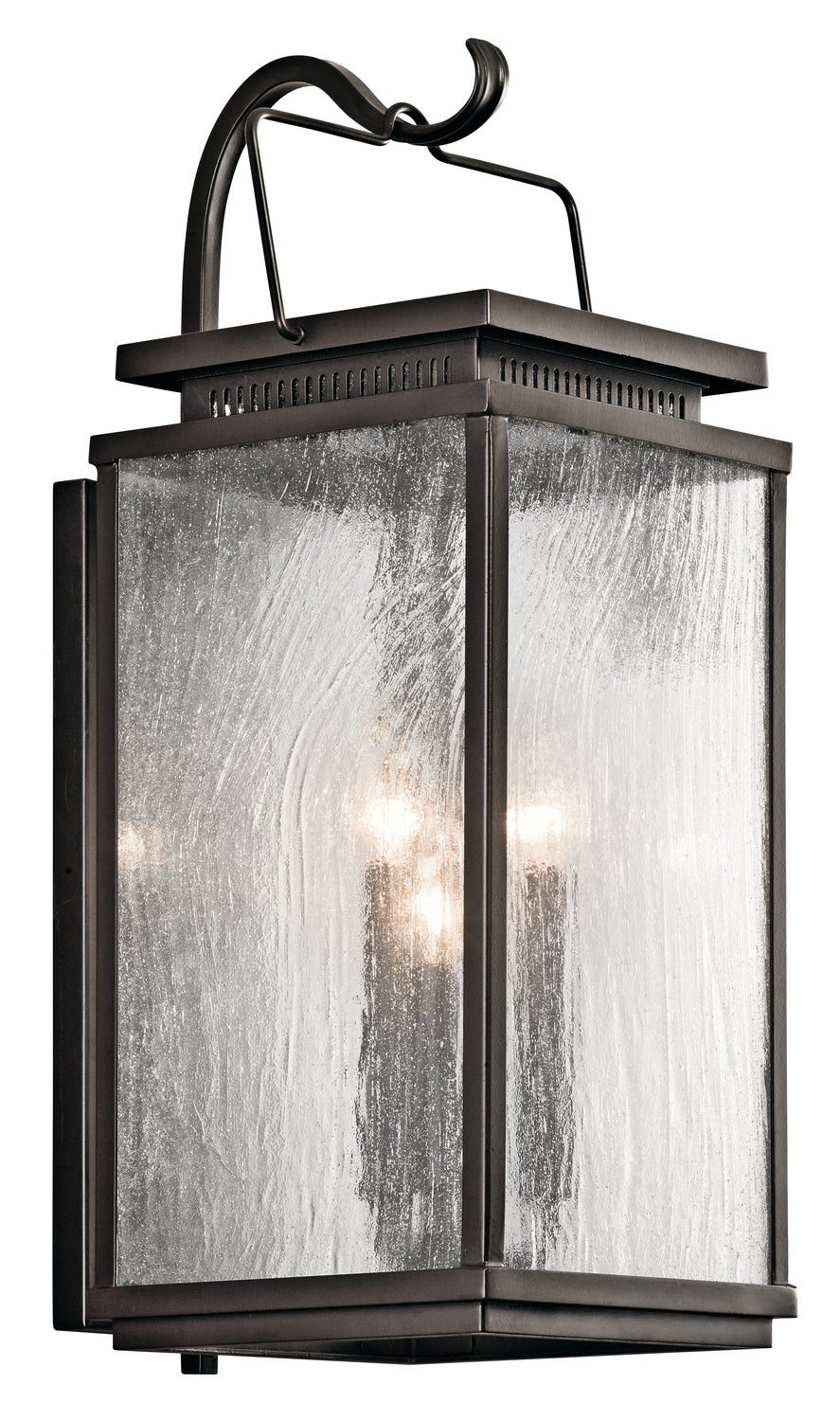 Kichler - 49386OZ - Three Light Outdoor Wall Mount - Manningham - Olde Bronze