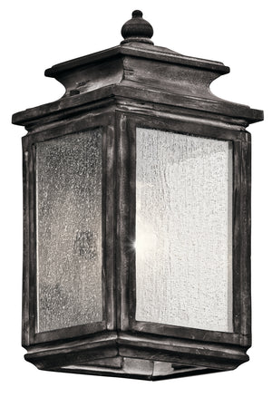 Kichler - 49501WZC - One Light Outdoor Wall Mount - Wiscombe Park - Weathered Zinc