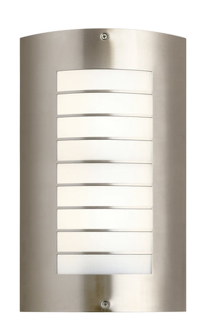 Kichler - 6048NI - Two Light Outdoor Wall Mount - Newport - Brushed Nickel