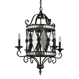 ELK Home - 19103/4 - Four Light Chandelier - Mariana - Silver