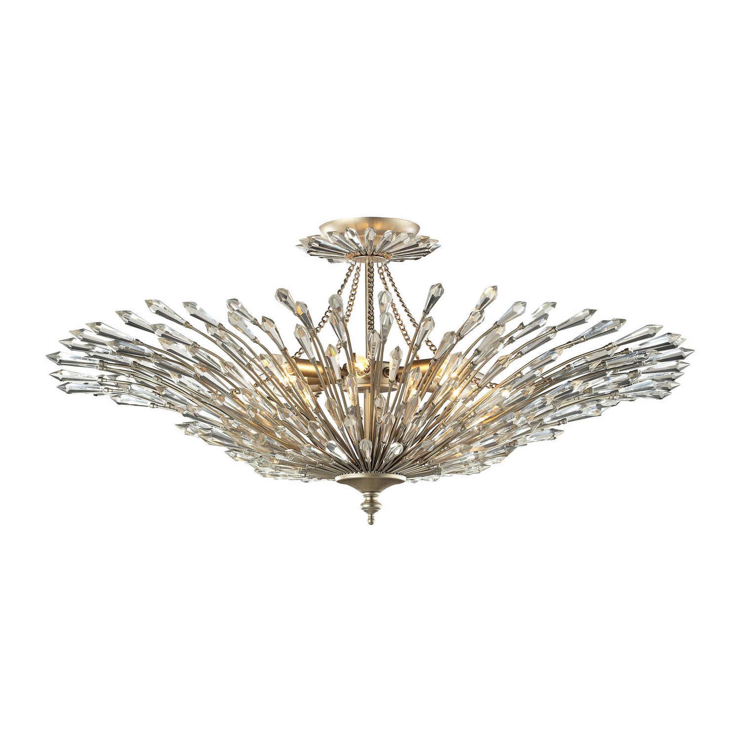 ELK Home - 31433/8 - Eight Light Chandelier - Viva - Polished Chrome