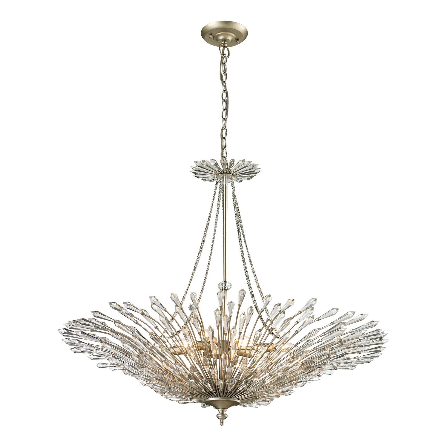 ELK Home - 31433/8 - Eight Light Chandelier - Viva - Polished Chrome