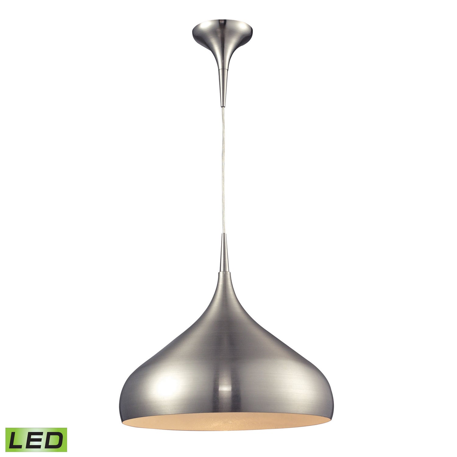 ELK Home - 31442/1SN-LED - LED Pendant - Lindsey - Satin Nickel