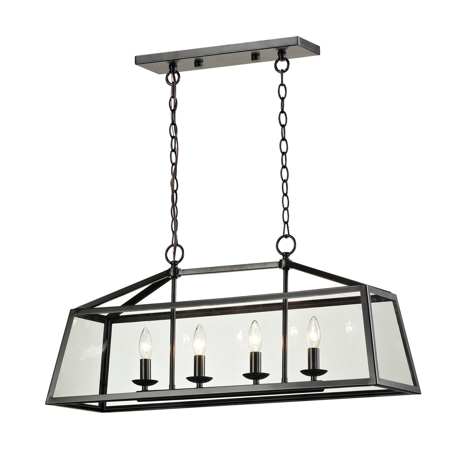 ELK Home - 31508/4 - Four Light Chandelier - Alanna - Oil Rubbed Bronze