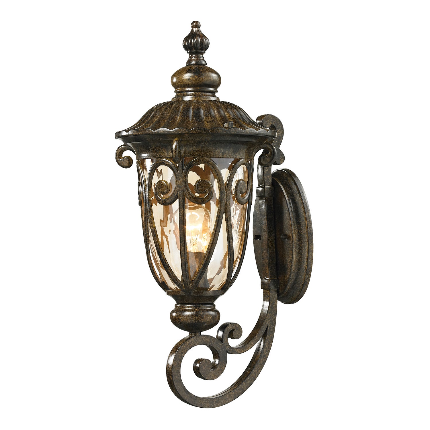 ELK Home - 45071/1 - One Light Outdoor Wall Sconce - Logansport - Hazelnut Bronze