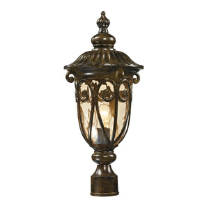 ELK Home - 45073/1 - One Light Outdoor Post Mount - Logansport - Hazelnut Bronze