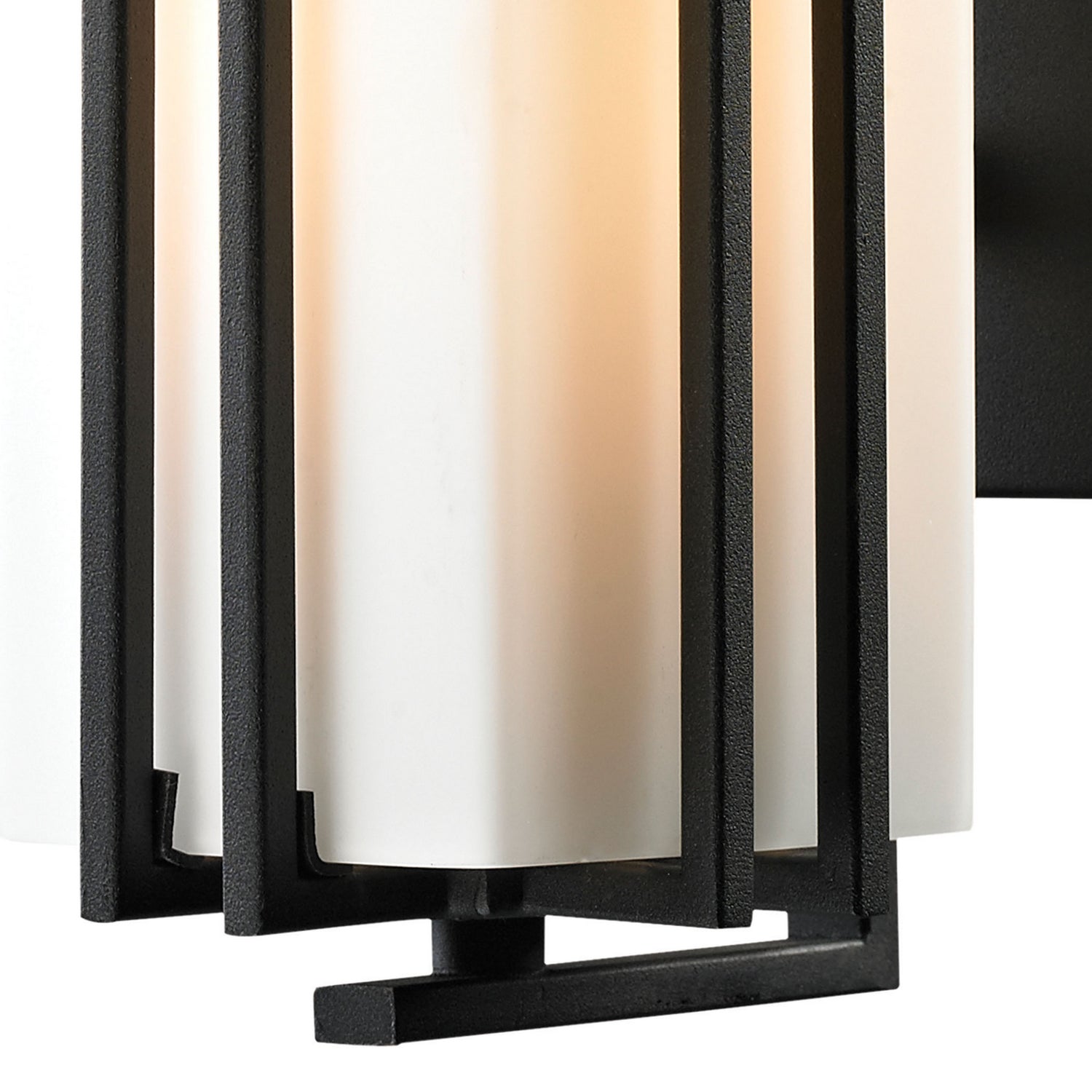 ELK Home - 45085/1 - One Light Outdoor Wall Sconce - Croftwell - Textured Matte Black