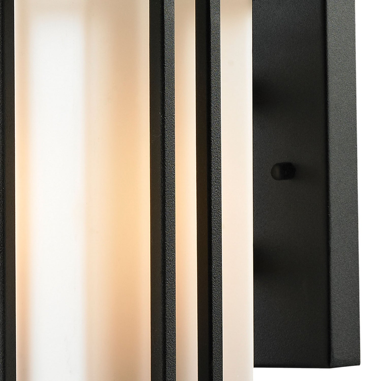 ELK Home - 45085/1 - One Light Outdoor Wall Sconce - Croftwell - Textured Matte Black