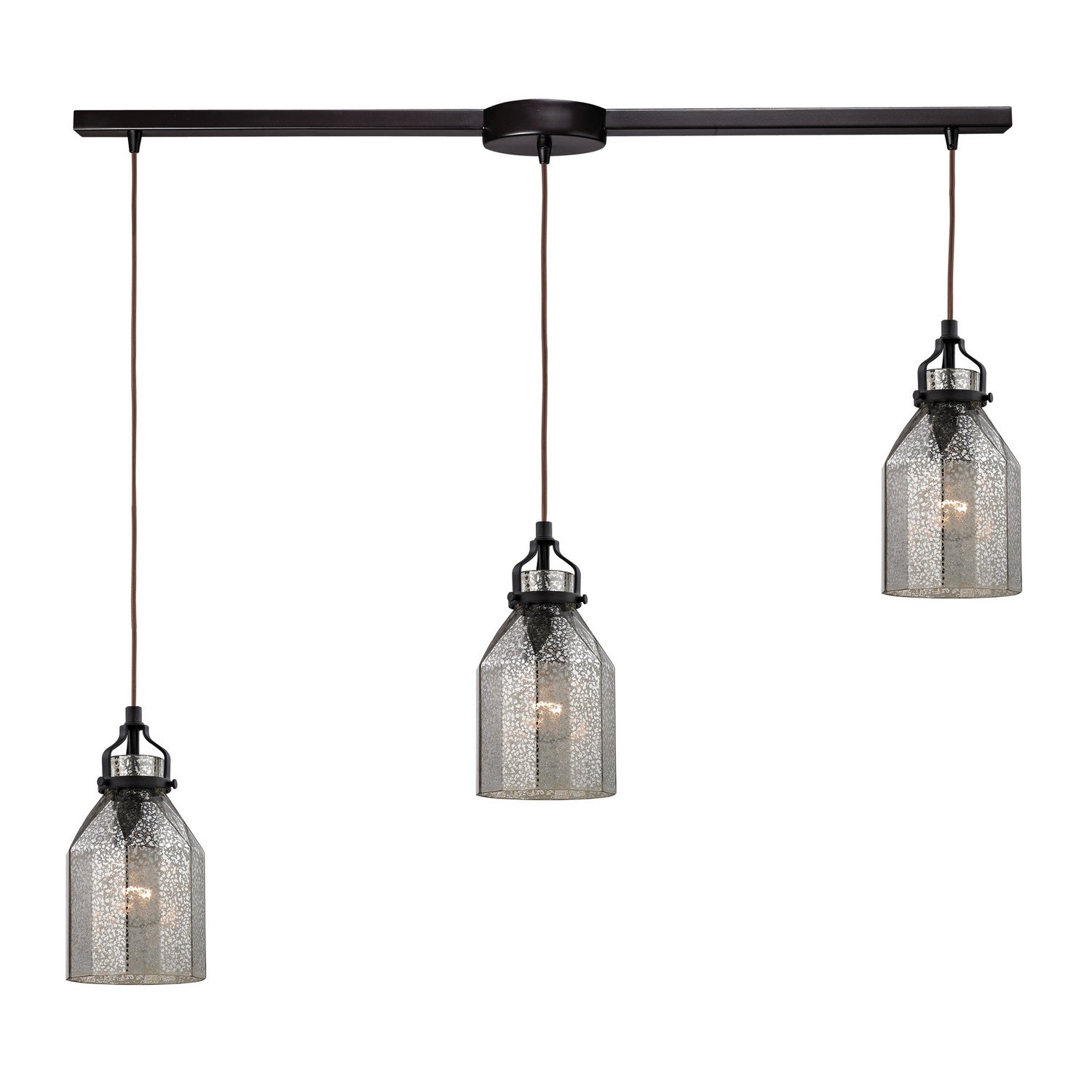 ELK Home - 46009/3L - Three Light Pendant - Danica - Oil Rubbed Bronze