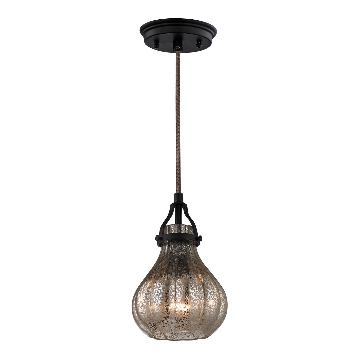 ELK Home - 46024/1 - One Light Mini Pendant - Danica - Oil Rubbed Bronze