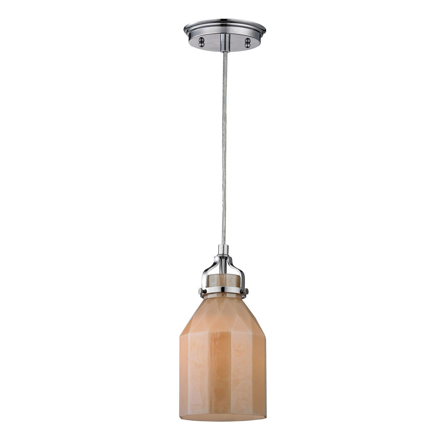 ELK Home - 46029/1 - One Light Mini Pendant - Danica - Amber