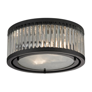 ELK Home - 46132/2 - Two Light Flush Mount - Linden Manor - Oil Rubbed Bronze