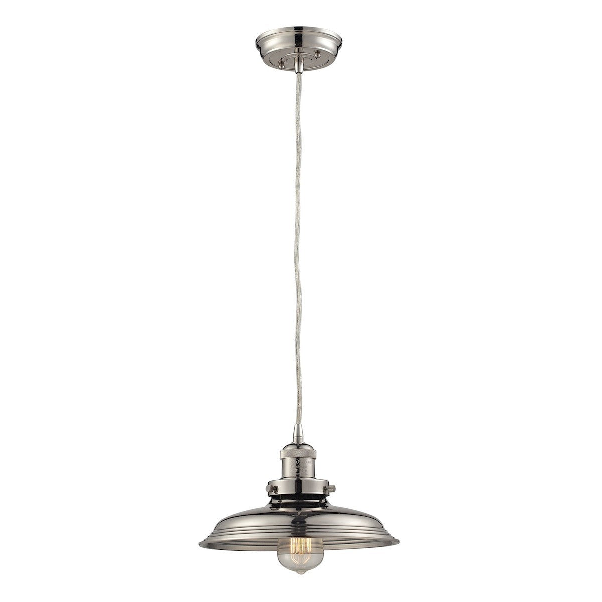 ELK Home - 55011/1 - One Light Mini Pendant - Newberry - Polished Nickel