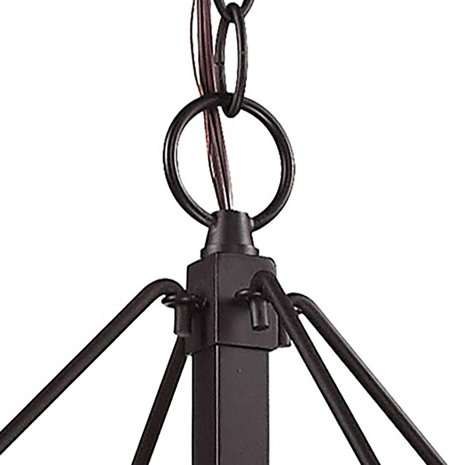 ELK Home - 57027/4 - Four Light Chandelier - Diffusion - Oil Rubbed Bronze