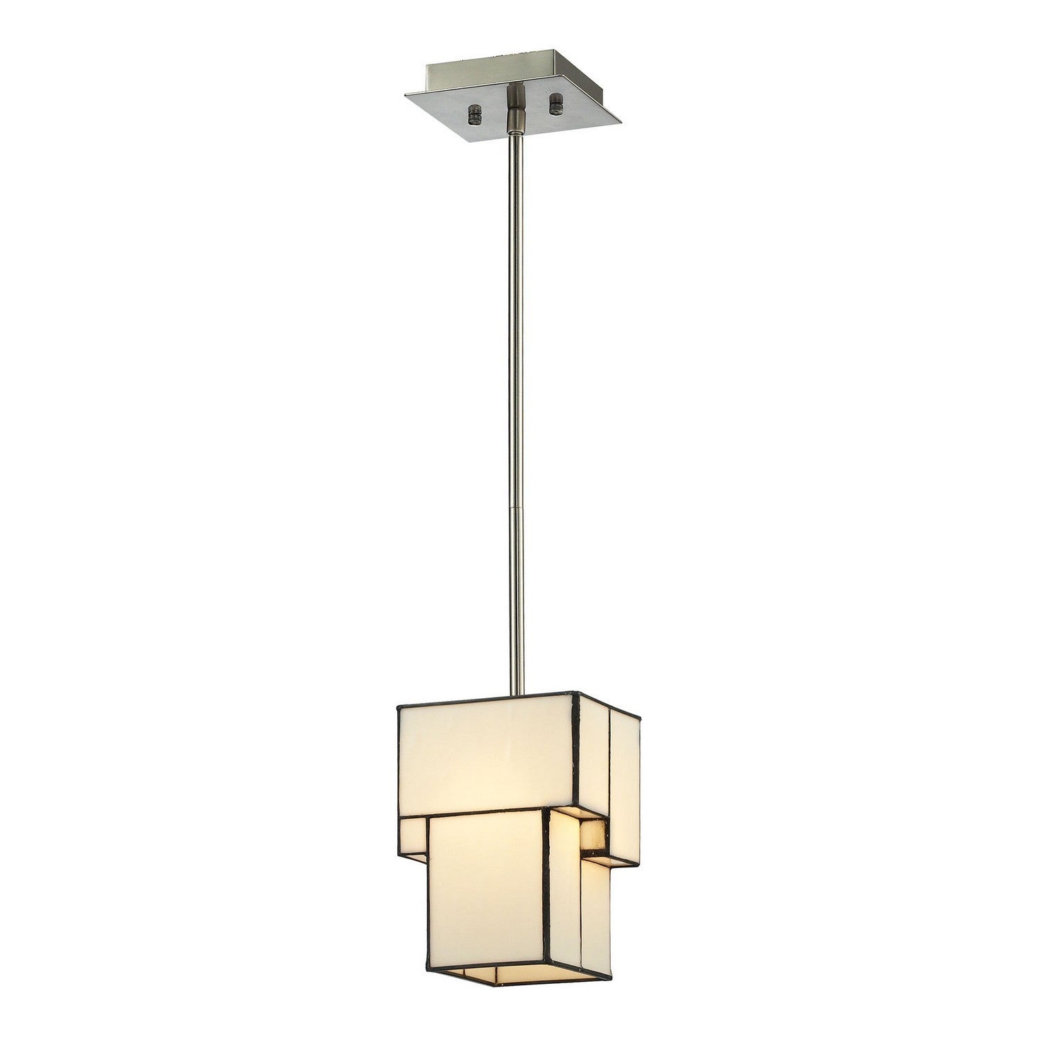 ELK Home - 72062-1 - One Light Mini Pendant - Cubist - Brushed Nickel