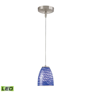 ELK Home - PF1000/1-LED-BN-S - LED Mini Pendant - Low Voltage - Blue