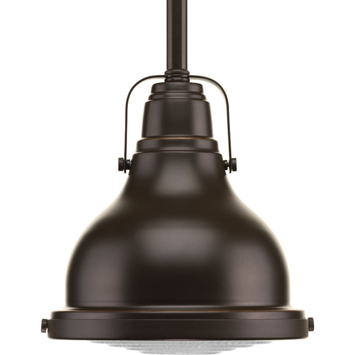 Progress Lighting - P5050-108 - One Light Mini Pendant - Fresnel Pendant - Oil Rubbed Bronze