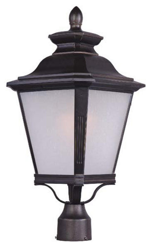 Maxim - 1121FSBZ - One Light Outdoor Pole/Post Lantern - Knoxville - Bronze