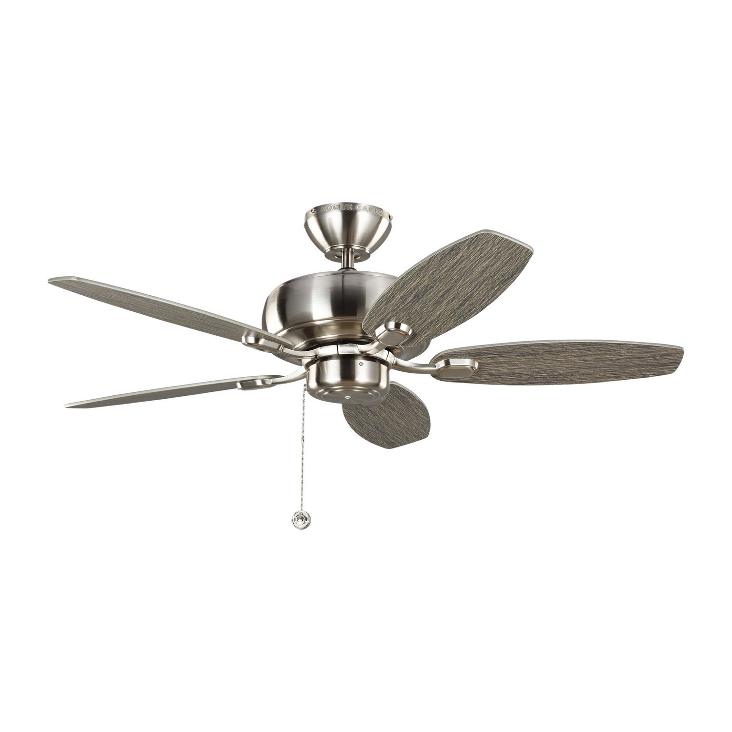 Generation Lighting. - 5CQM44BS - 44"Ceiling Fan - Centro - Brushed Steel