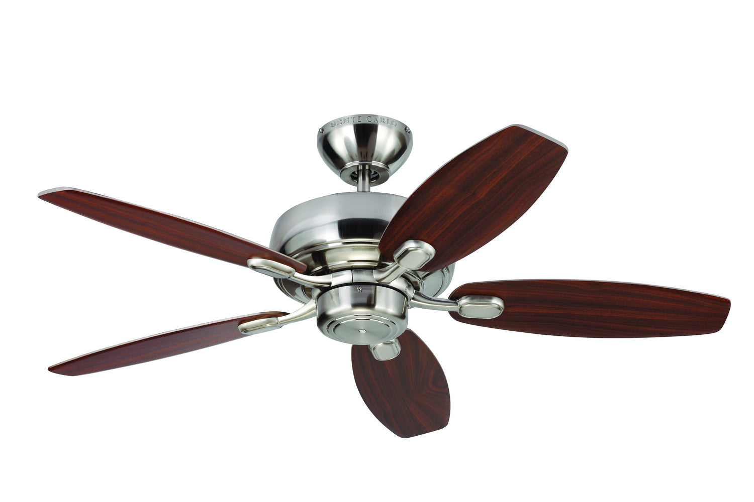 Generation Lighting. - 5CQM44BS - 44"Ceiling Fan - Centro - Brushed Steel