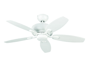 Generation Lighting. - 5CQM44RZW - 44"Ceiling Fan - Centro - Matte White