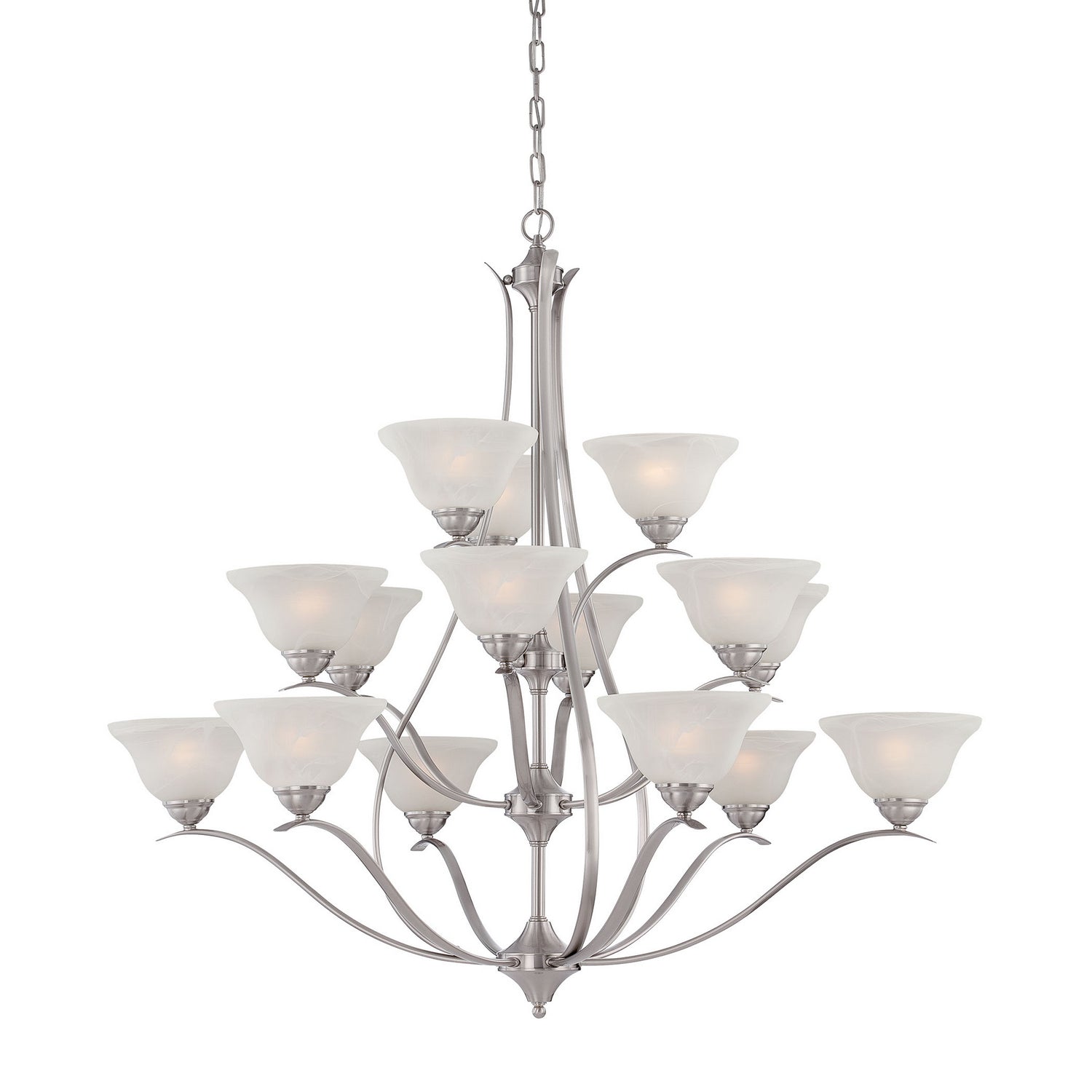 ELK Home - TK0023217 - 15 Light Chandelier - Prestige - Brushed Nickel