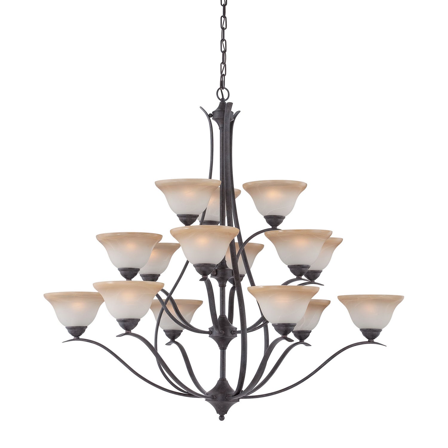 ELK Home - TK0023722 - 15 Light Chandelier - Prestige - Sable Bronze