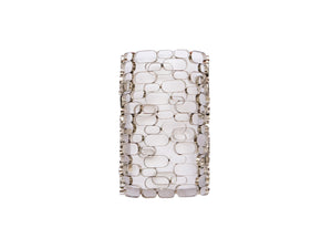 Avenue Lighting - HF1705-PN - Two Light Wall Sconce - Ventura Blvd. - Polish Nickel / White Slik Shade