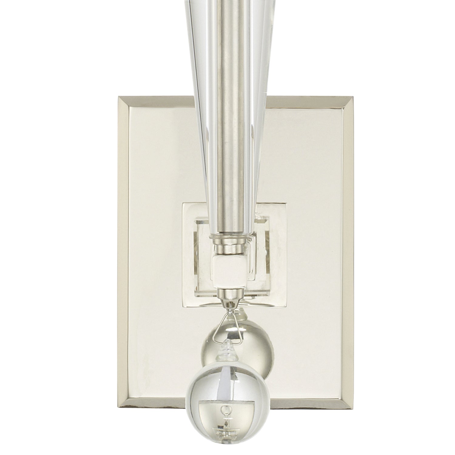 Crystorama - 8101-PN - One Light Wall Sconce - Paxton - Polished Nickel