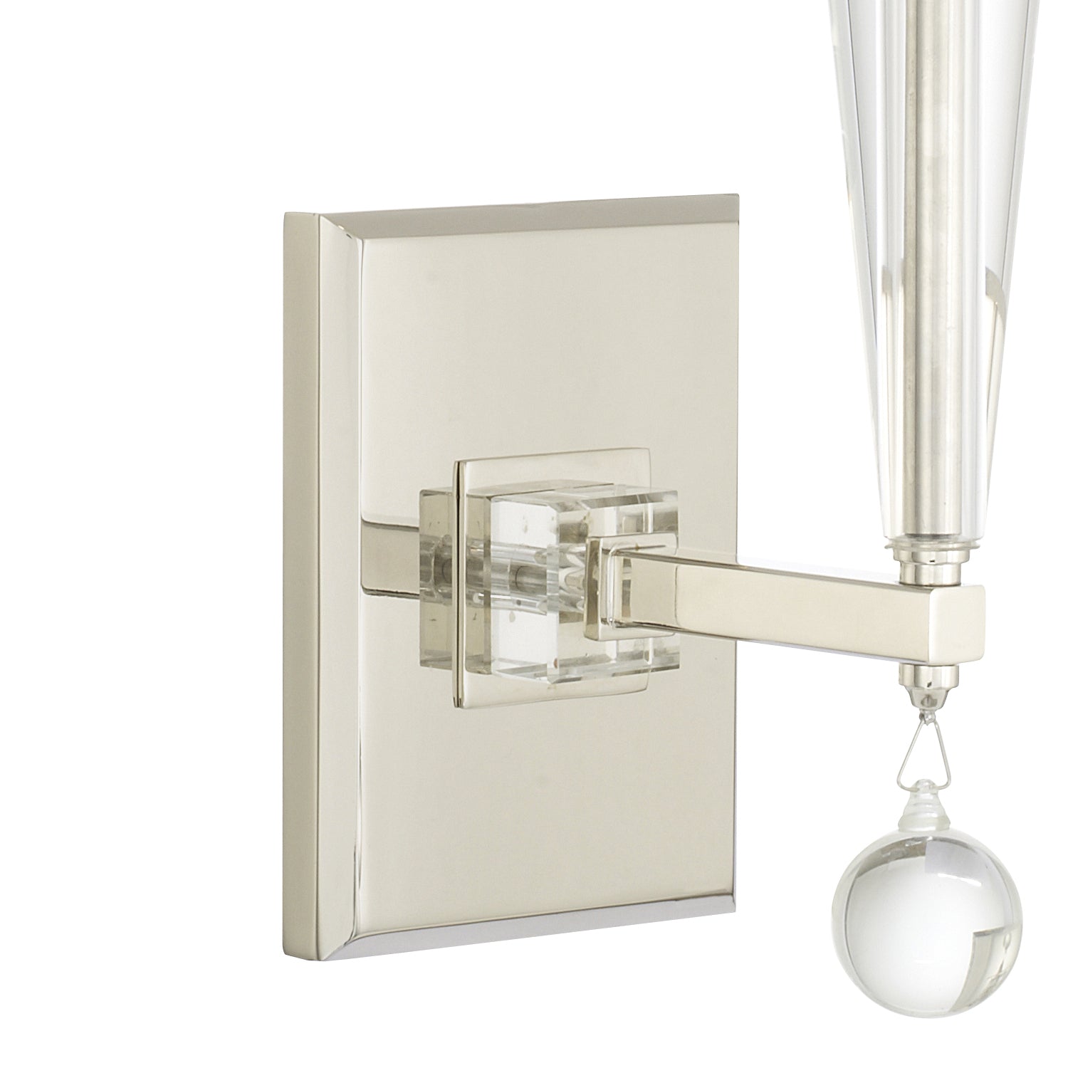 Crystorama - 8101-PN - One Light Wall Sconce - Paxton - Polished Nickel