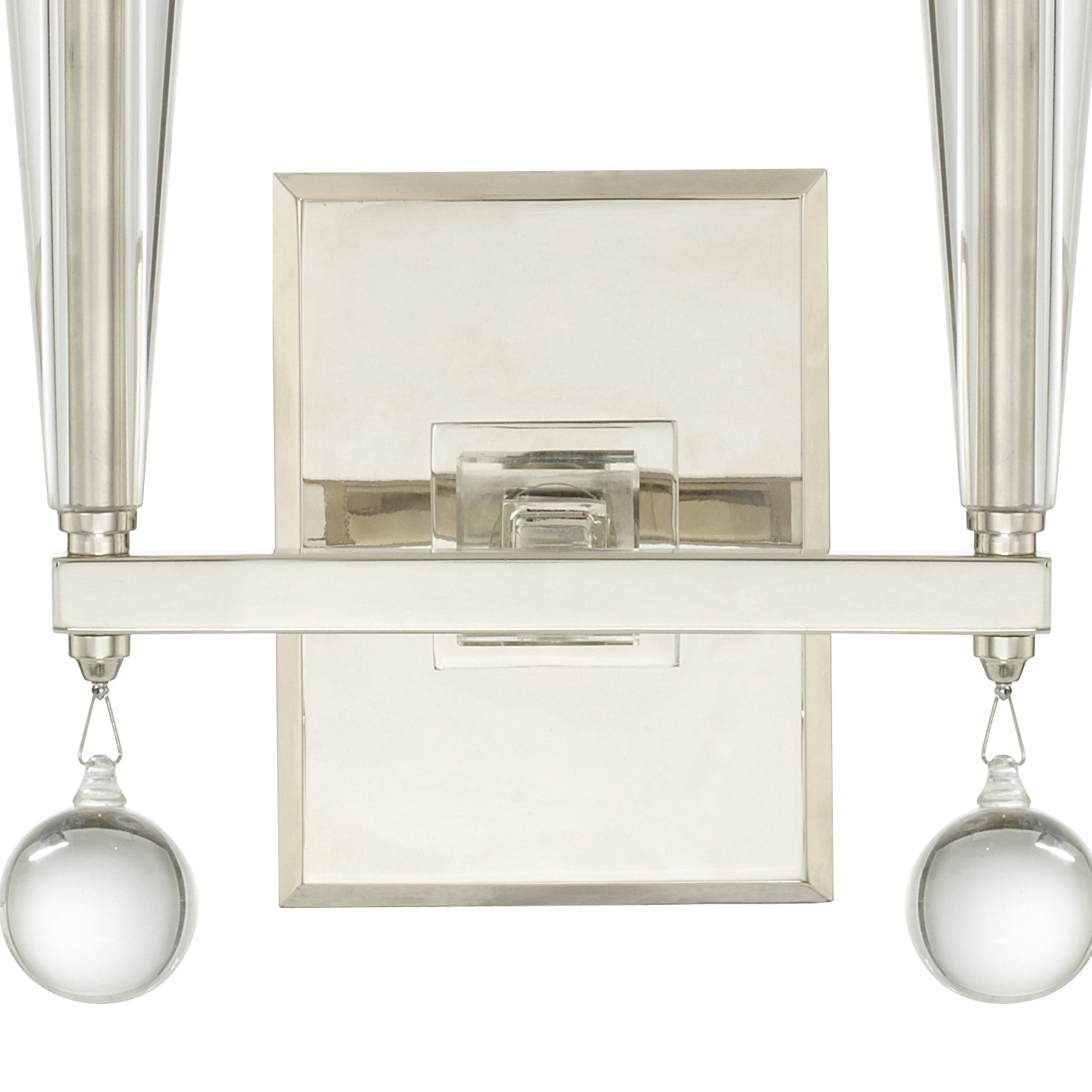 Crystorama - 8102-PN - Two Light Wall Sconce - Paxton - Polished Nickel