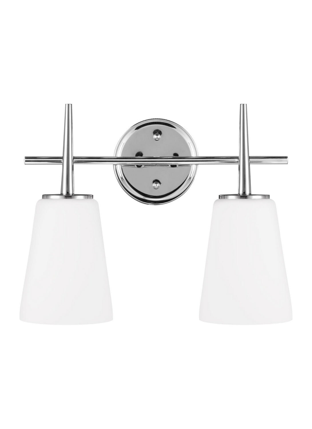 Generation Lighting. - 4440402-05 - Two Light Wall / Bath - Driscoll - Chrome