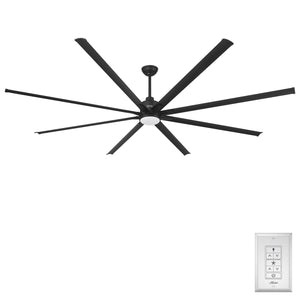 Hunter - 55960 - 96" Ceiling Fan - AirExpanse - Matte Black